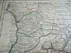 1720 Antique Map Of The Congo And Country Of Cafres  south Africa   W madagascar
