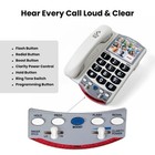 P300 Landline Phone With Sound Amplification  Hearing Impaired Phones  Adjust   