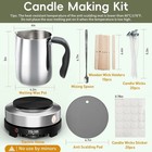 Candle Making Kit candle Making Supplies With Electric Hot Plate wax Melting Pot