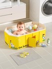 Ba  era Para Bebe Recien Nacido Tina Ducha Plegable Infantil Facil Almacenamiento