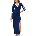 Adidas Originals Adicolor Classics 3-stripes Maxi Dress Blue Ip2987