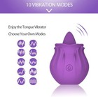 Rose Licking Vibrator Clit Sucker Dildo Women G-spot Massager Sex Toys For Women