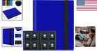 4-pocket Trading Card Binder  Navy Blue - Store 160 Sports   Game Cards Safely