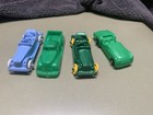 Vintage Lot Of 4 Hard Plastic Toy Cars
