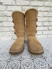 Ugg Australia Women s Bailey Button Triplet S n 1873 Suede Fur Boots Size 7