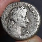 Emperor Galba Coin Ancient Roman Empire Silver Tetradrachm 68ad Roma Alexandria