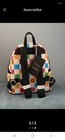 Nwt Loungefly Disney Mini Backpack Multicolorchecker Mickey Minnie   Friends