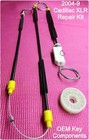 2004-9 Cadillac Xlr Window Regulator Repair Kit Fits Front Lh 