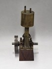 Vintage Stuart Turner 10v Verticle Live Steam Engine Model - Spins Freely