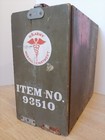 Vintage Ww2 Us Army Medical Anethesia Box - Military Medic Field Kit