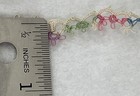 Tiny Tatting Vintage Doll Trim Handmade Dainty Tatted Cotton Lace 1 Yards A17