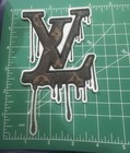 Lv Embroidery Patches 3 Pcs  Set Iron On   Set 3 Pcs