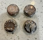 4-pill Boxes Taxco Mexico Sterling Silver Stamped Tr-150 925