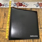 Charles Schwab Faux Leather 3 Inch Binder Pre-owned Black Rare