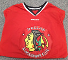 Bauer dallas Blackhawks Elite  Custom Hockey Jerseys-blk rd wht Various Sizes
