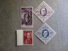 Monaco  Scott  354-357  Mnh