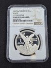 1987 Lettered Edge Libertad Ngc Proof   Bu Pair