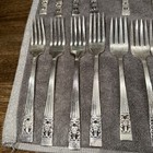 Vintage Oneida Community Coronation Flatware 28 Pc Silver Plated Silverware Set