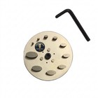 Precision Disc Cutter Oval Shape  Set Of 10 Punches 6mm To 31 Mm 