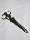 Antique Scissors Letter Opener   Sheath Carbo Magnetic Griffin Cutlery Germany