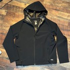 Mta Men s Black Hooded Jacket Medium Box 10