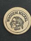 Cherry Valley New York Wooden Nickel 1977 The Tepee Indian Native Vintage Token