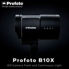 Profoto B10x Off Camera Flash And Continuous Light With Li Ion Battery Bundle