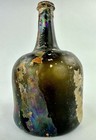 Antique Crusty Iridescent Mallet Bottle Wreck Sea Find
