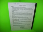 Midway Nba On Nbc 1999 Original 25  4-pl Video Arcade Game Service Parts Manual
