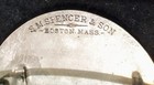 Obsolete Over 100 Years Old Boston Maine Railroad Police  Badge Fully Hallmarked