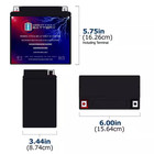 Ytx14-bs Battery For Honda 450 Trx450 Fourtrax Foreman S  Es 98-04