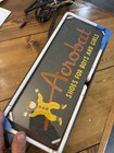 Antique Acrobat  Neon Shoe Sign Store Kids Shoes Clown Not Working