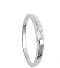 Simple Modern Baby Polished Minimalist Sterling Silver Ring Sizes 1-5
