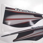 Replacement Decal Fits Mercury 150 Hp Outboard 2013  3d Chrome Font Sticker Set