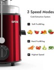 Sifene 3  Big Mouth Centrifugal Juicer Extractor For Fruits   Vegetables Compact