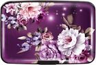 Women Credit Card Holder Rfid Blocking Slim Hard Card Case Id Case Travel Wallet