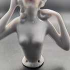 Vintage Germany Mold  19064 Pin Cushion Half Doll - 2 5  Marie-antoinette Style