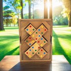 Color Match 8 Pieces Wooden Puzzle