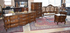 White Fine Furniture French Provincial 5-pc Bedroom Set Full queen Headboard