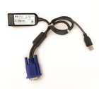 Hp Af623a Usb Vga Kvm Switch Module Network Adapter Cables 520-606-503