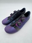 Rapha Pro Team Road Cycling Shoes Black Purple  Boa 43 5 Eu Us 10