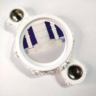 Wilton Tri-unity Candle Holder Wedding Unity Ceremony White Bisque 2003 Vtg