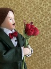 1 12 Dollhouse Miniature Lot Of 6 Long Stem Red Roses For Vases   Garden Decor