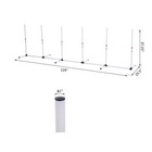 Dog Weave Pole Set Agility Starter Kit Pet Outdoor Exercise Training Set