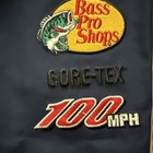Bass Pro Shops Gore-tex 100mph Rain Bib Men 3xlt Blue Black Fishing Waterproof