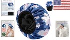 Elegant Terry Lined Waterproof Shower Cap - Extra Large 12 6  For Thick Hair