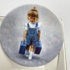 Vtg Donald Zolan Minature Collector Plate By Pemberton   Oakes  little Traveler 