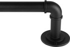 1 Pack Curtain Rods Windows Industrial 95 To 150 Inches Blackout Wrap Rod Around