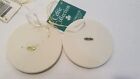 Vtg Celtic Collection Irish Round Christmas  Ornament -castle -irish Lady Dancer