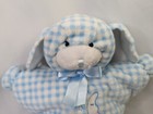 Animal Alley Star Shape Dog Plush Puppy Blue Night Checkered 12 Inch Stuffed Toy